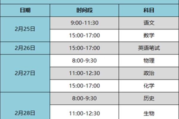 2020高考时间