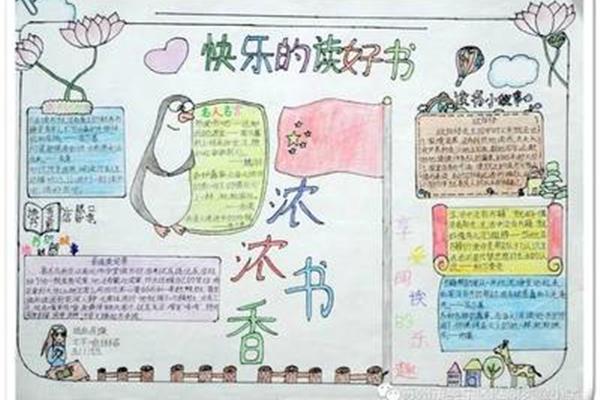 书香班级手抄报