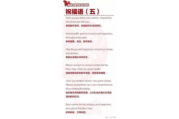 祝福的语言