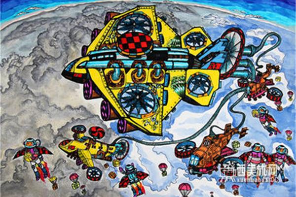 科幻画作品大全