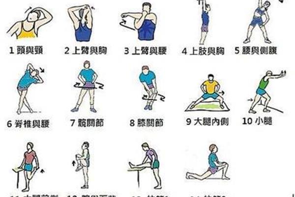 跑步前拉伸