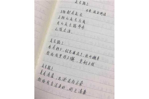 小学生自创现代诗