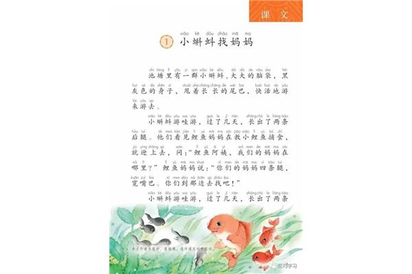 小蝌蚪找妈妈原文