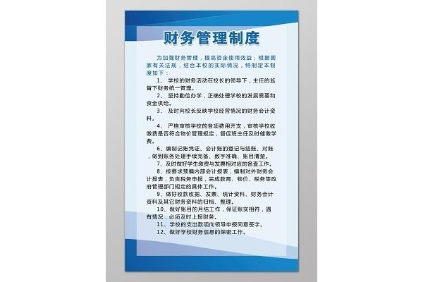 医院财务管理制度