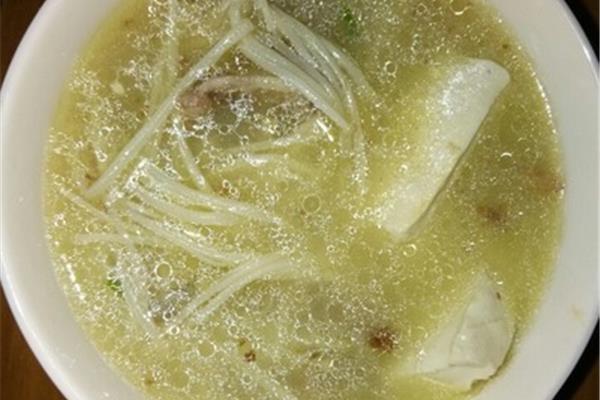 金针菇汤的做法