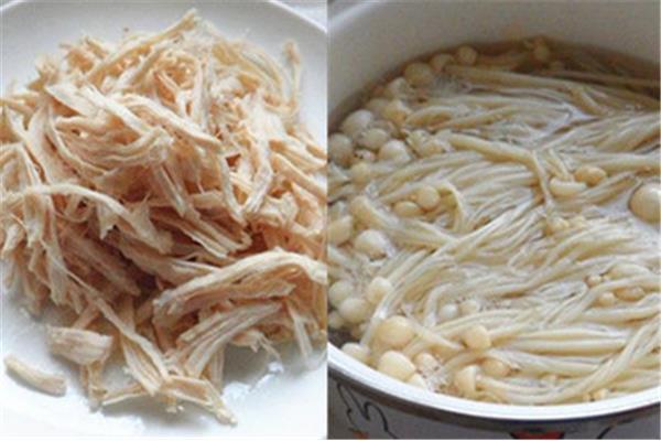 金针菇汤的做法
