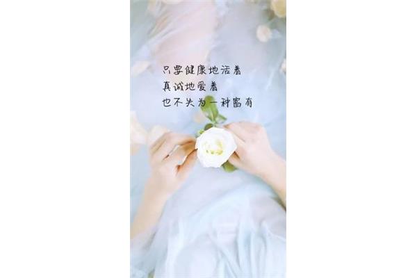 真诚的句子
