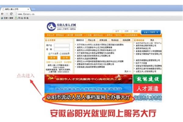 阜阳人事网