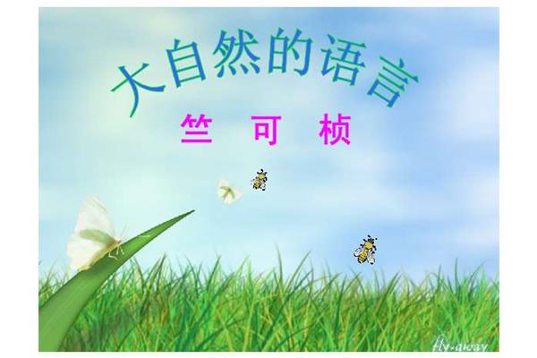 大自然的语言