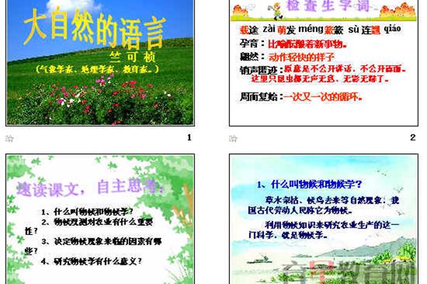 大自然的语言