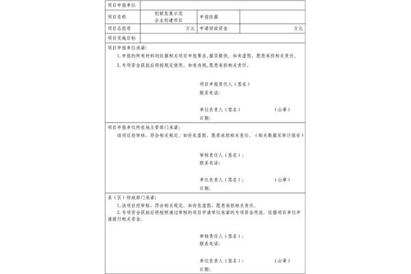 责任承诺书