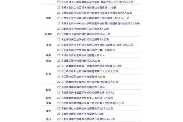 武汉教师招聘
