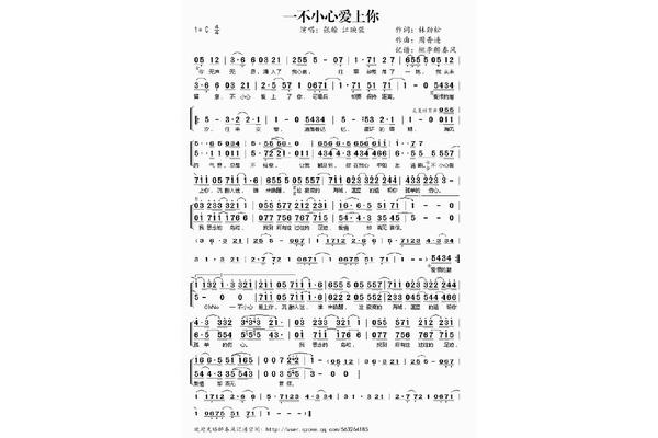 不小心爱上你歌词