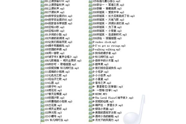 校园歌曲100首