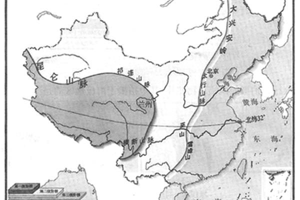 中国的地势特征