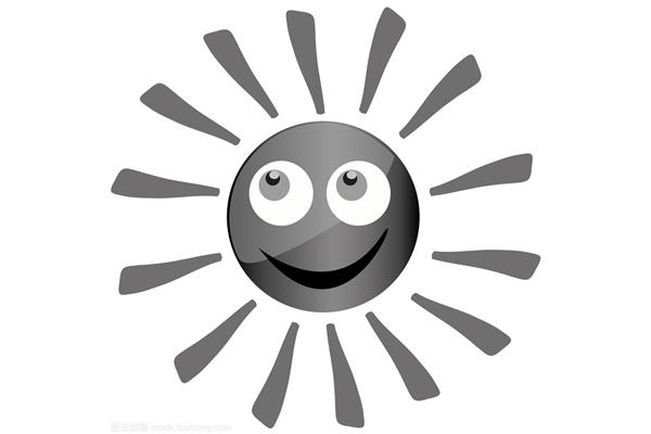 圆圆的太阳