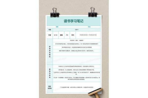 学习笔记模板