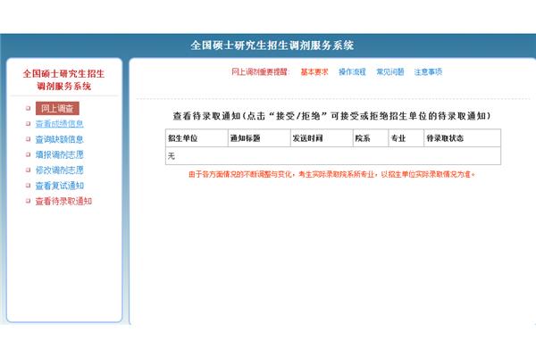 研究生调剂信息网