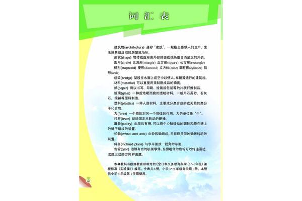 五年级科学