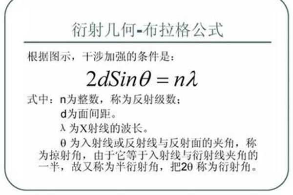 布拉格公式