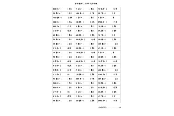 分米的换算单位