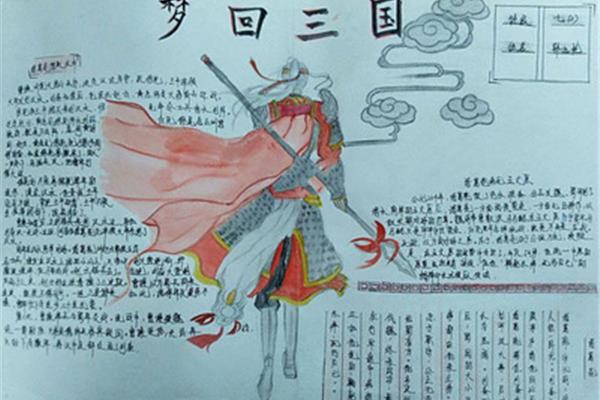 三国演义的手抄报