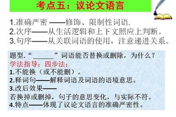议论文语言特点