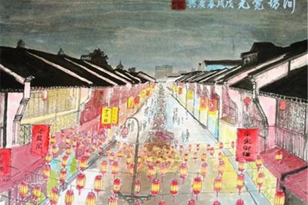 元宵明唐寅