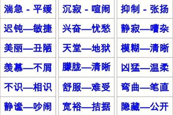 弯曲反义词