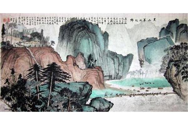 描写山水的句子