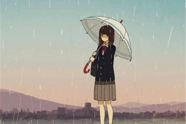 形容下雨的句子