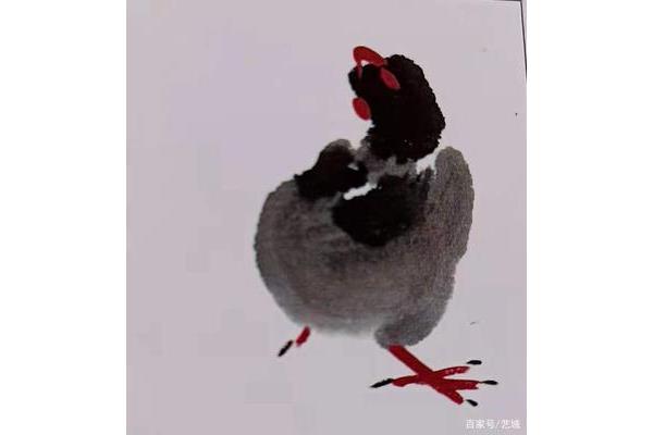 小鸡的画法
