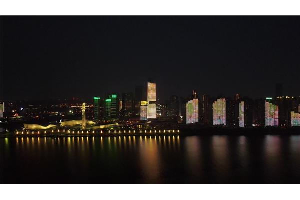 城市灯光夜景