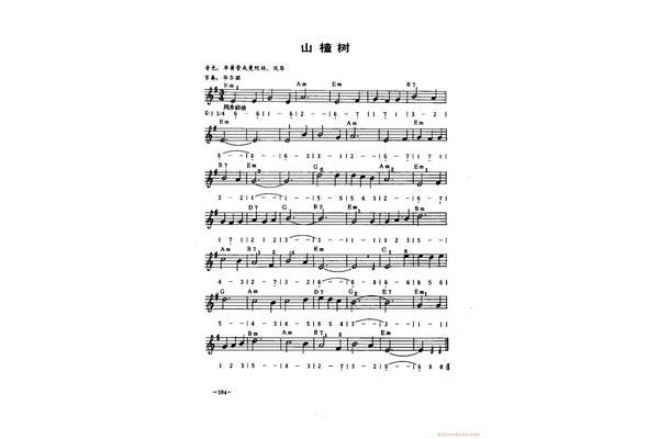 电子琴琴谱