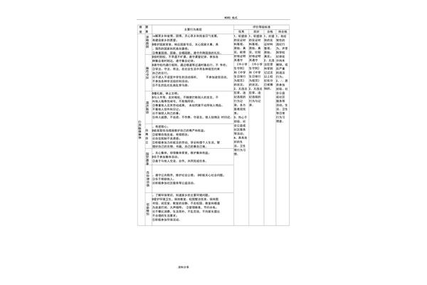 中学综合素质