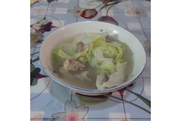 羊肉白菜汤