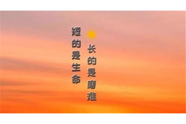简短的人生格言