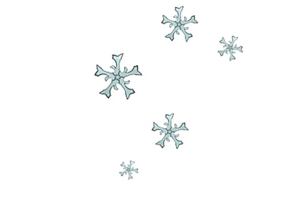 雪花飘飘图片