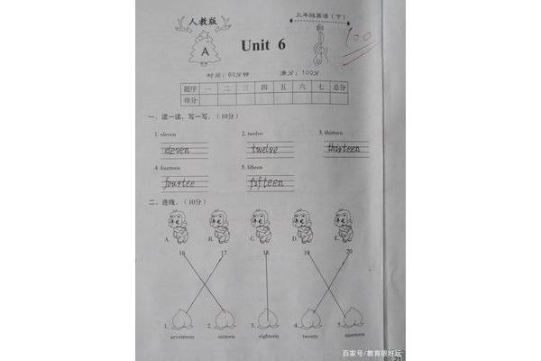 英语100分