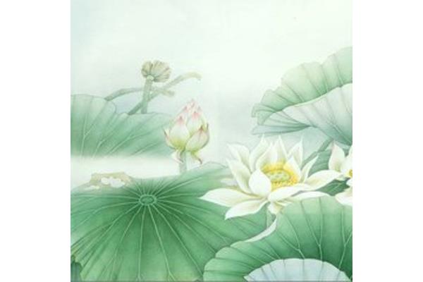 爱莲说背景