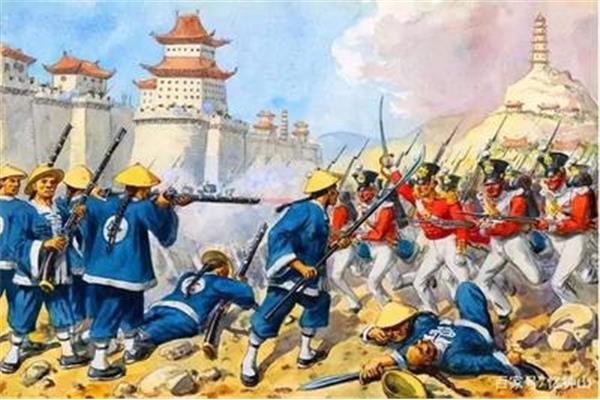 鸦片战争爆发