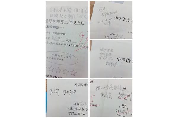 试卷家长评语