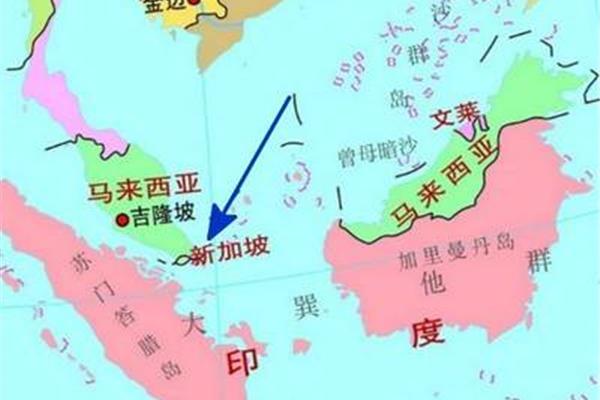 新加坡位置