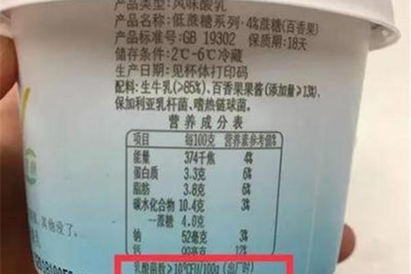 酸奶保质期