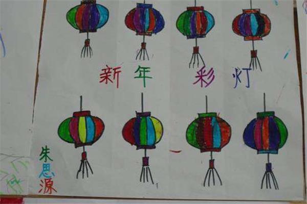 儿童新年画
