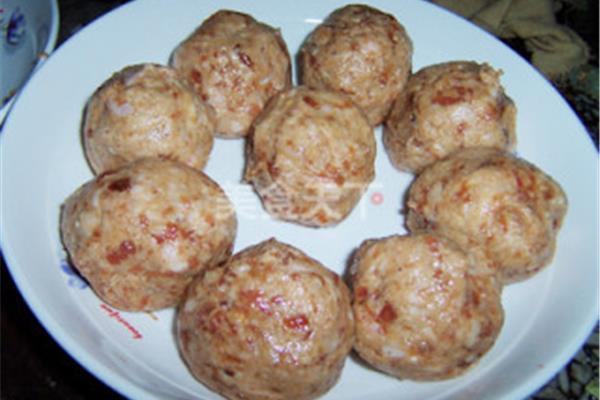 烧丸子的家常做法