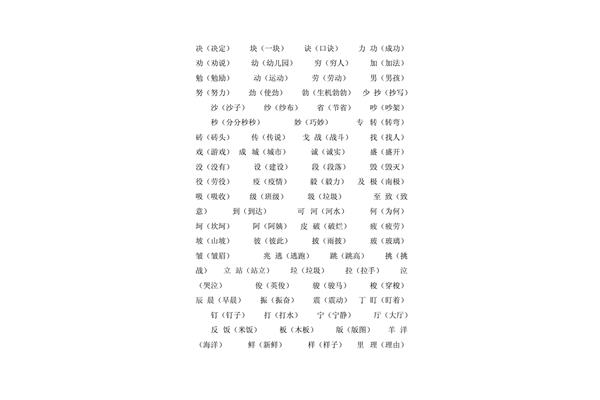 谓换偏旁组新字