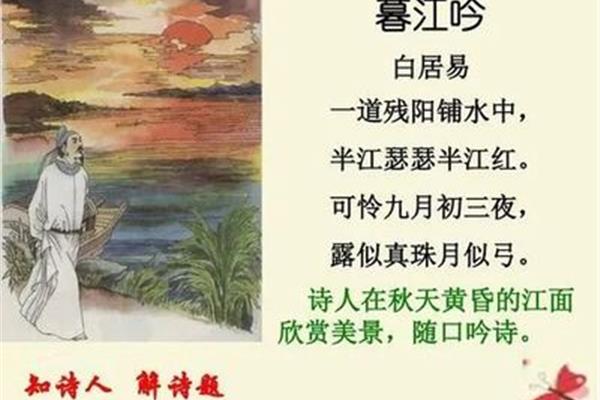 暮江吟的作者