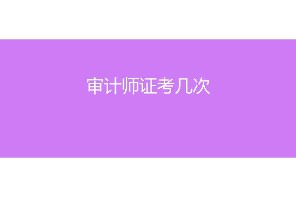 中级审计师考试