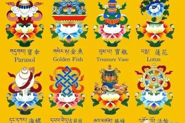 吉祥八宝图片顺序